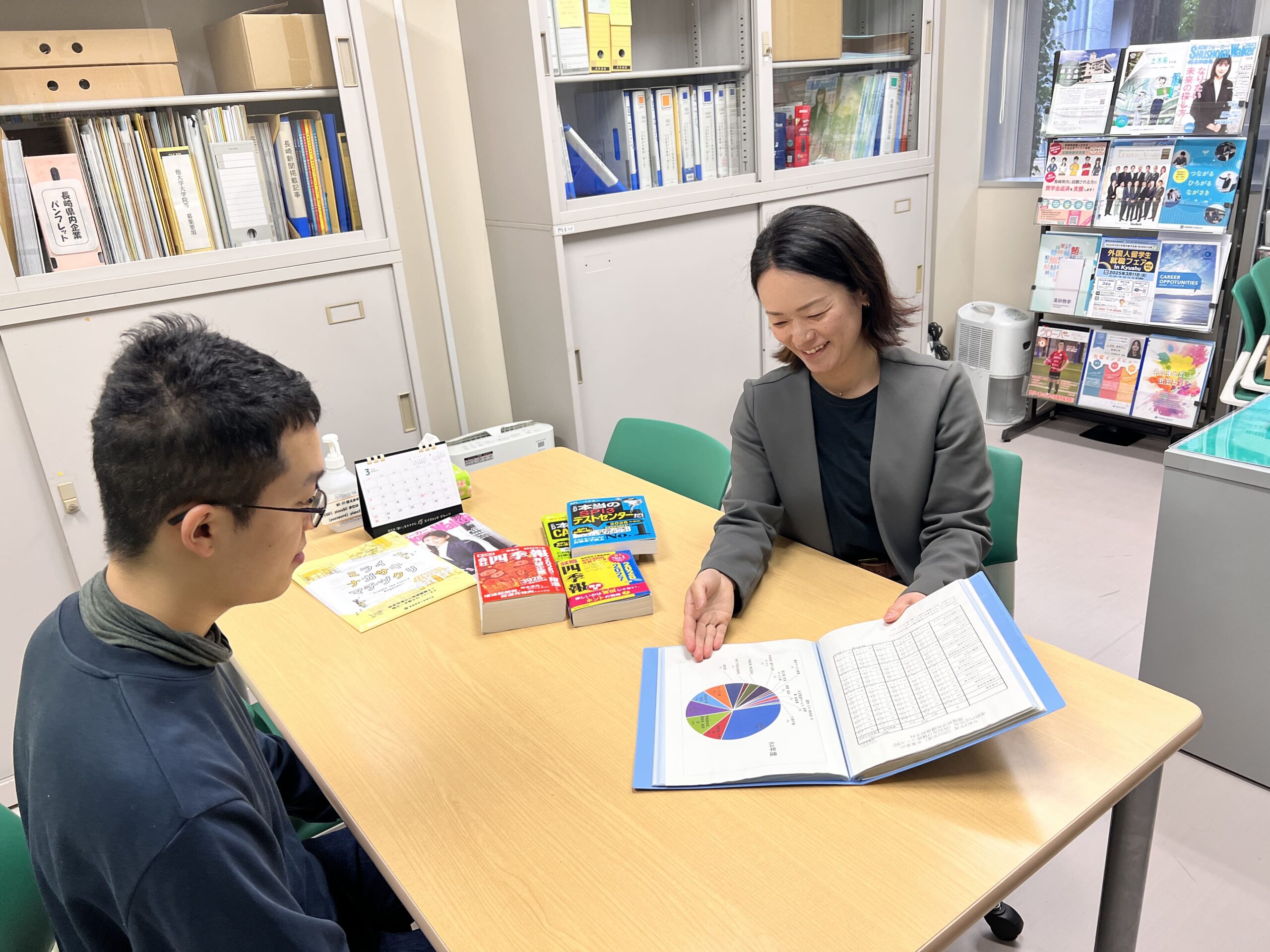 充実の就職支援態勢
